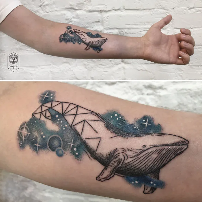 I’ve Quit My 9-To-5 Job And Now I Put Galaxies Onto People's Skin