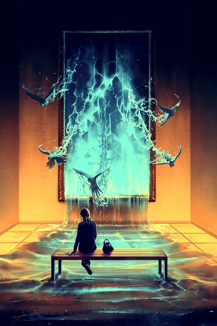 A Painting As A Door