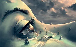 French Artist Creates Surreal Fantasy Universes Inspired By Hayao Miyazaki And Tim Burton