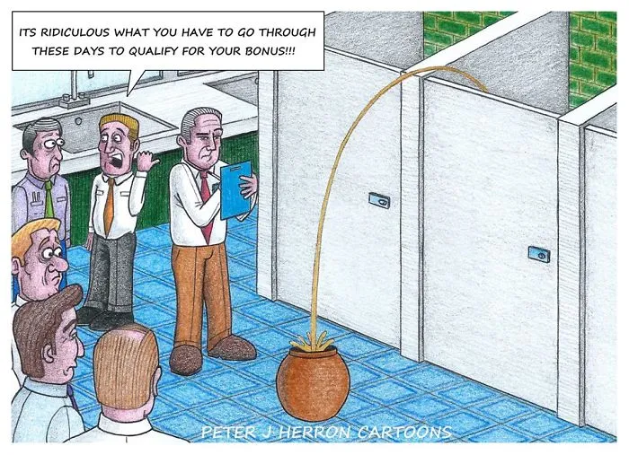 12 Cartoons That Take A Bizarre Look At The World Of Business And Banking