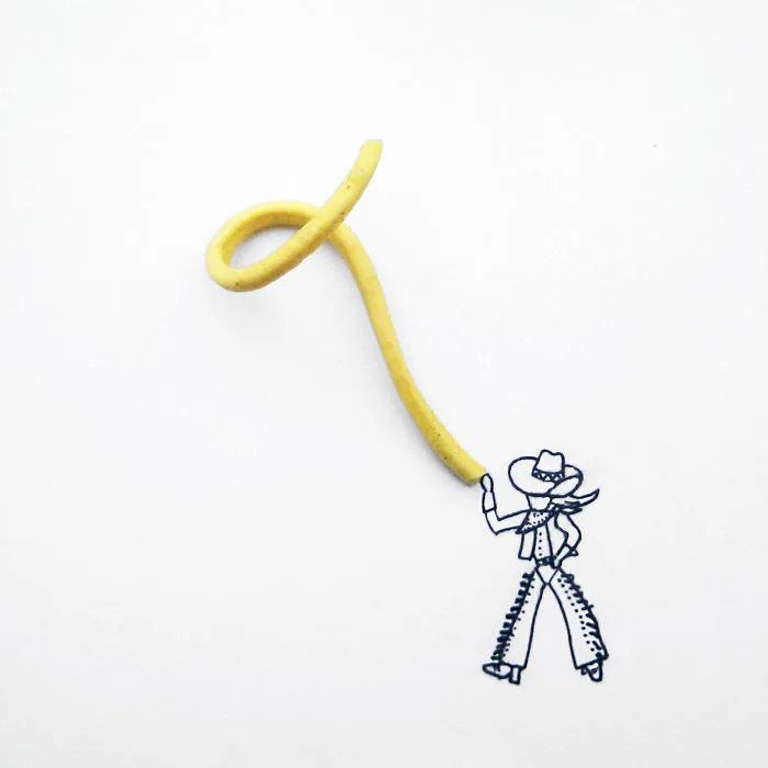 100 Days Of Tiny Things: I Find Small Objects Around Me And Turn Them Into Art