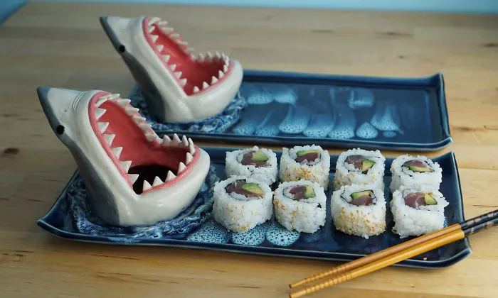 Shark Sushi Plates Almost 4 Years Later
