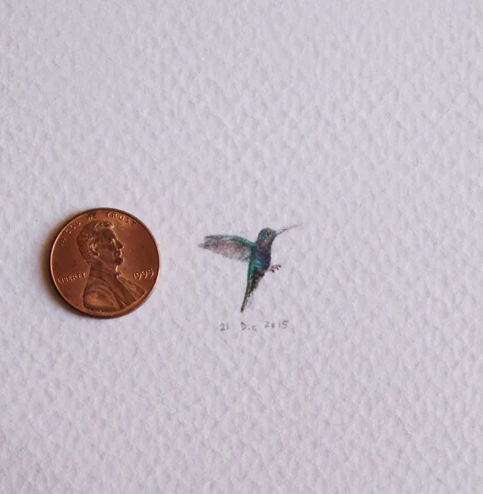 I Have Been Painting Miniature Watrcolours For Almost A Year