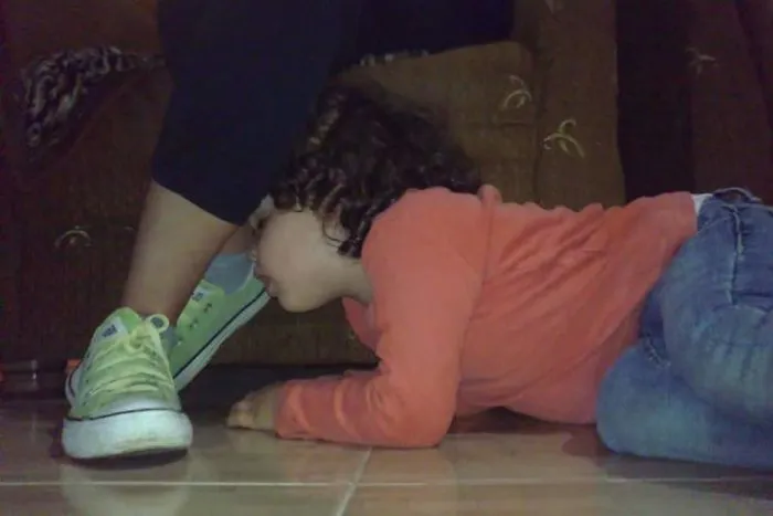 Napping On The Floor...