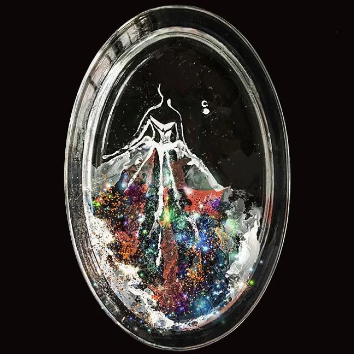 Nail Polish Turned Into Fashion Fantasy