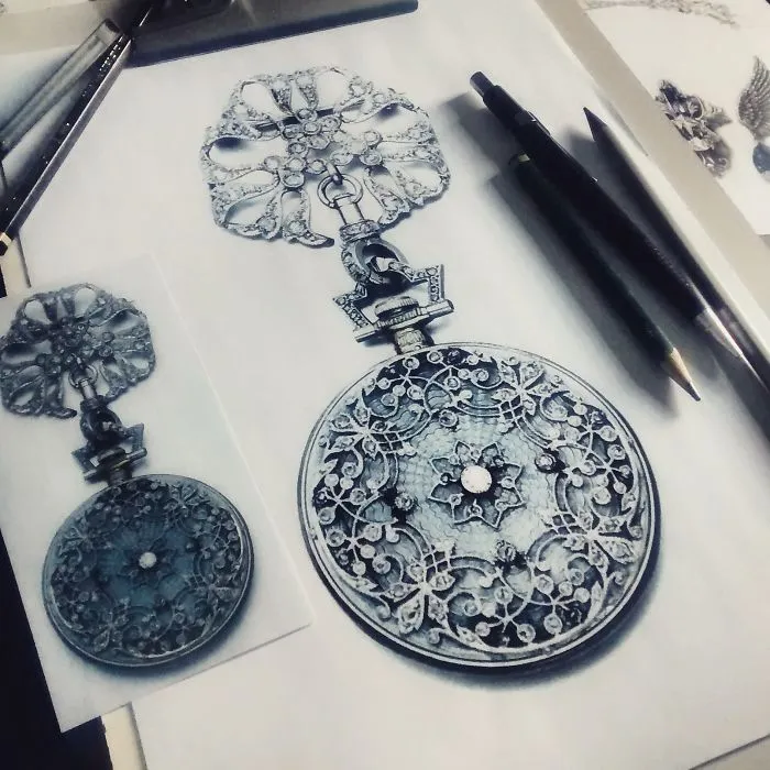I Paint Hyperrealistic Diamonds