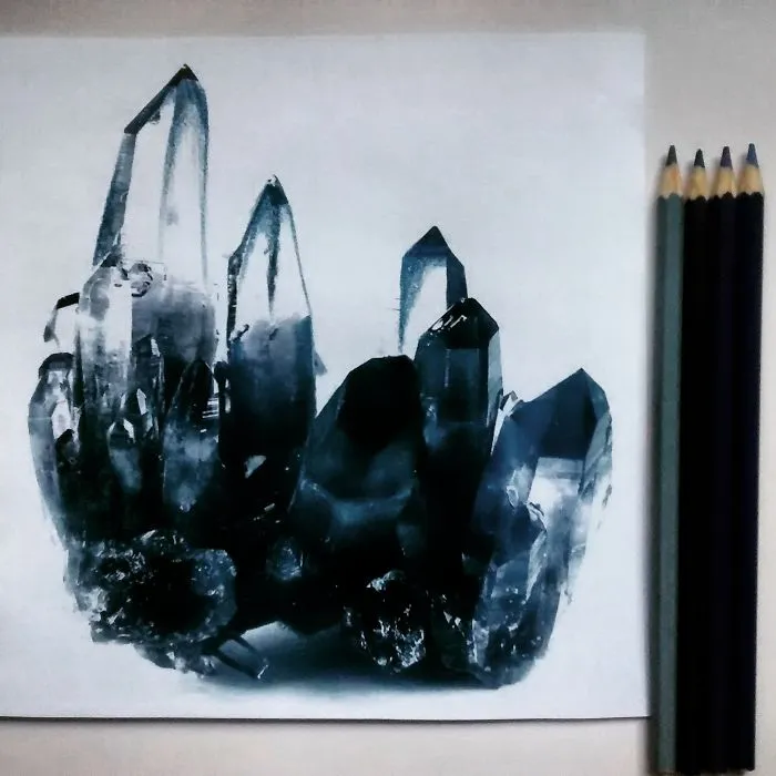 I Paint Hyperrealistic Diamonds