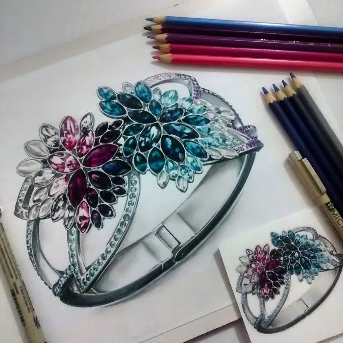 I Paint Hyperrealistic Diamonds