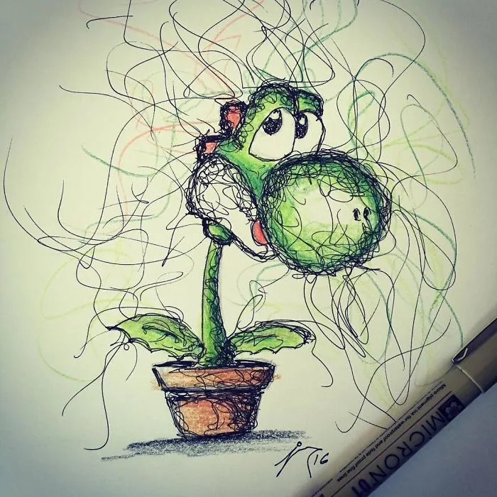 I Changed My Drawing Style Because Of An Accidental Sketching Mistake