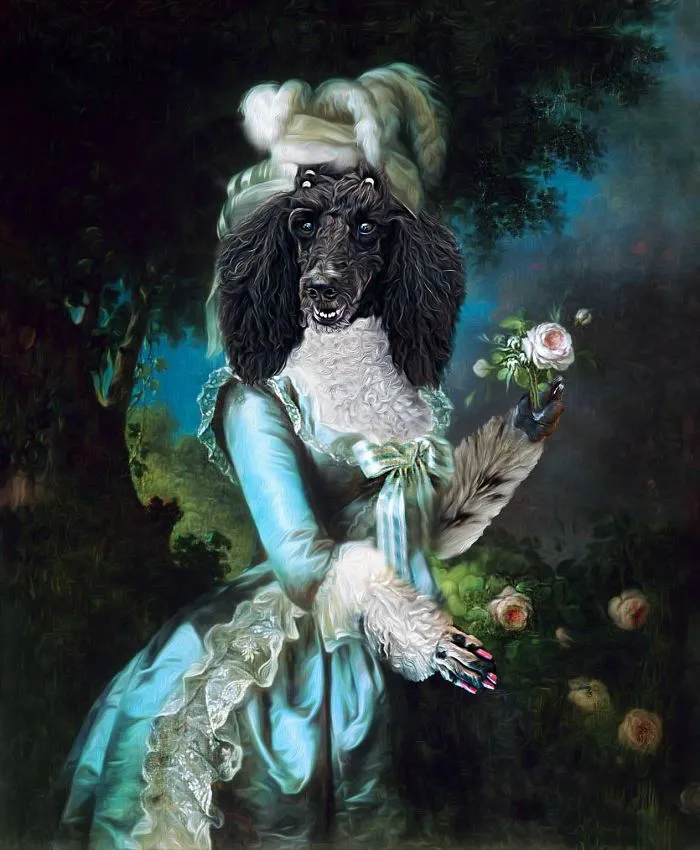 Marie Antoinette - "my-pee Auntie-pet"