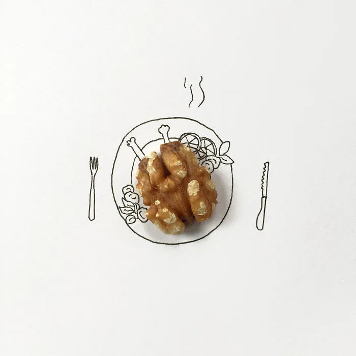 100 Days Of Tiny Things: I Find Small Objects Around Me And Turn Them Into Art