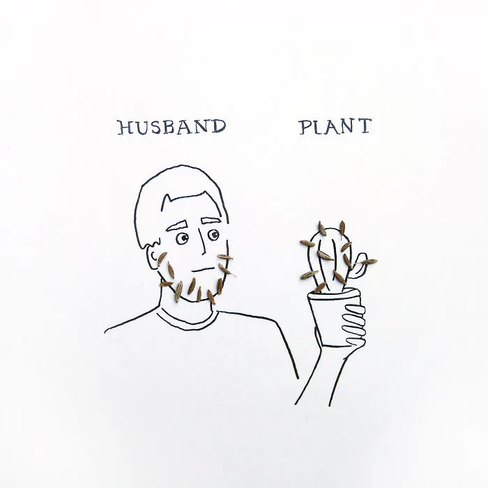100 Days Of Tiny Things: I Find Small Objects Around Me And Turn Them Into Art