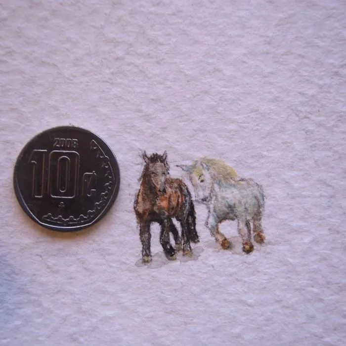 I Have Been Painting Miniature Watrcolours For Almost A Year