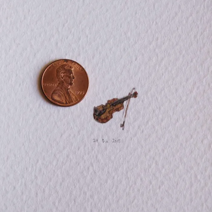 I Have Been Painting Miniature Watrcolours For Almost A Year
