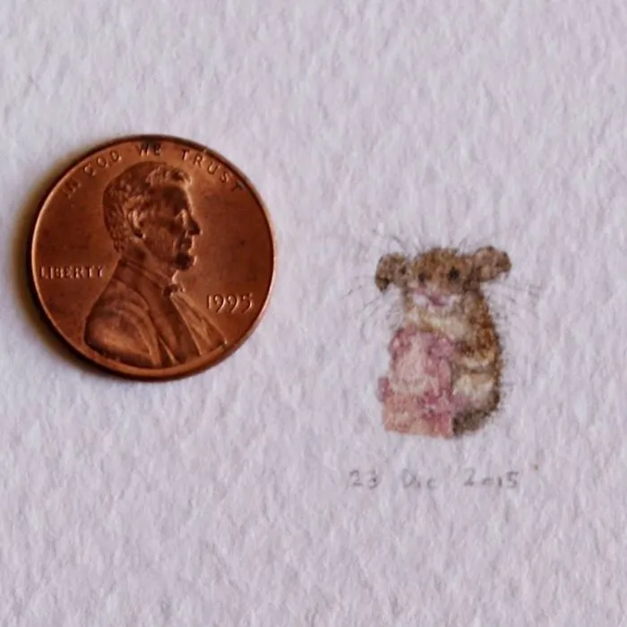 I Have Been Painting Miniature Watrcolours For Almost A Year