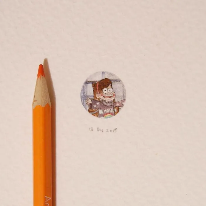 I Have Been Painting Miniature Watrcolours For Almost A Year
