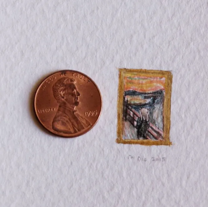 I Have Been Painting Miniature Watrcolours For Almost A Year