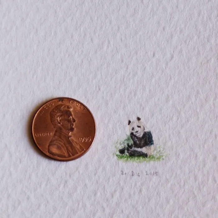 I Have Been Painting Miniature Watrcolours For Almost A Year
