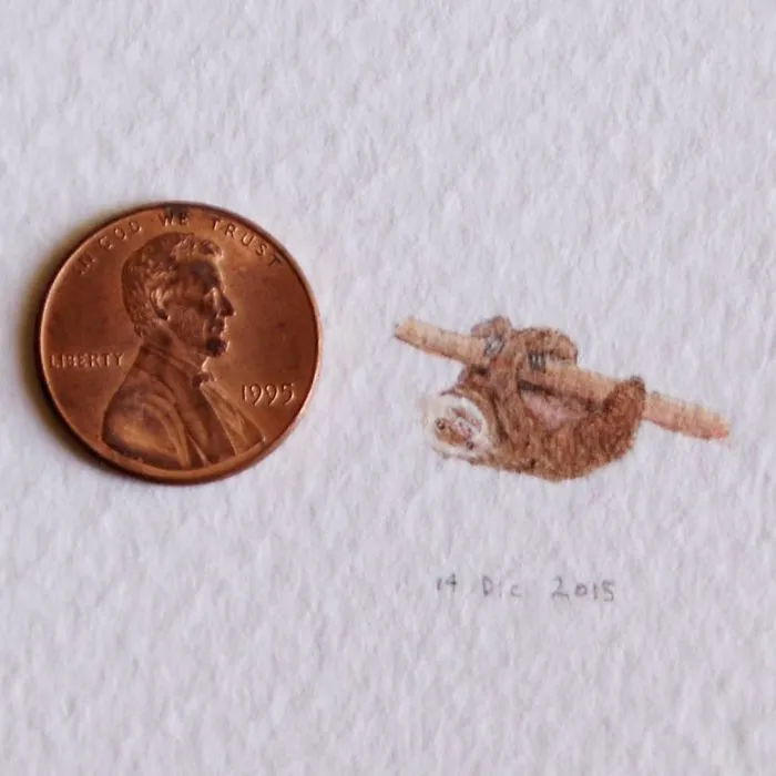 I Have Been Painting Miniature Watrcolours For Almost A Year