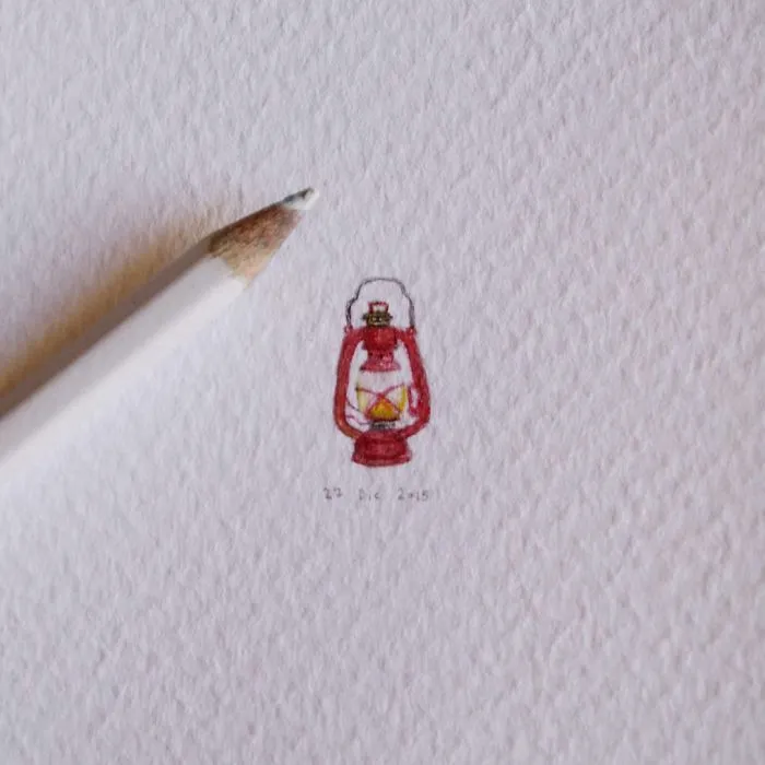 I Have Been Painting Miniature Watrcolours For Almost A Year