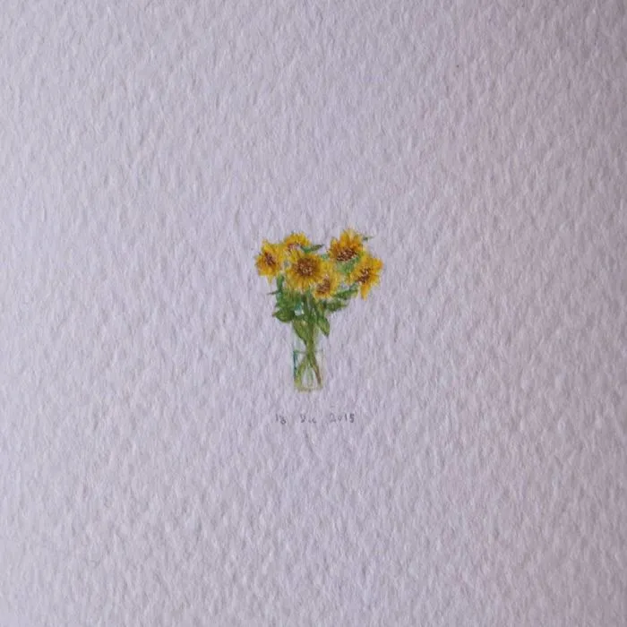 I Have Been Painting Miniature Watrcolours For Almost A Year
