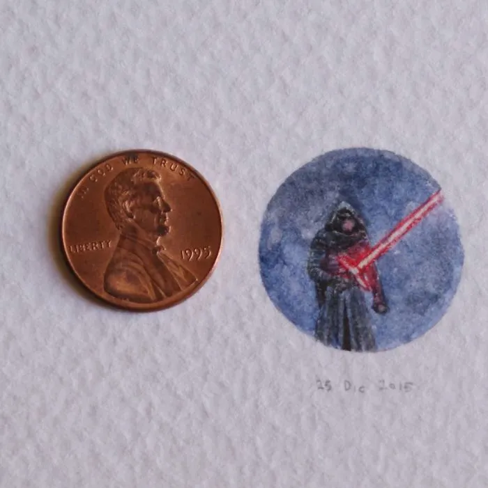 I Have Been Painting Miniature Watrcolours For Almost A Year