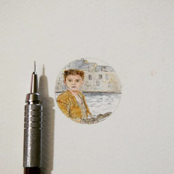 I Have Been Painting Miniature Watrcolours For Almost A Year