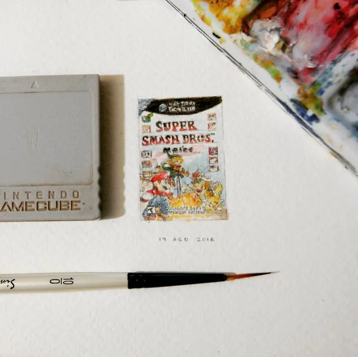 I Have Been Painting Miniature Watrcolours For Almost A Year