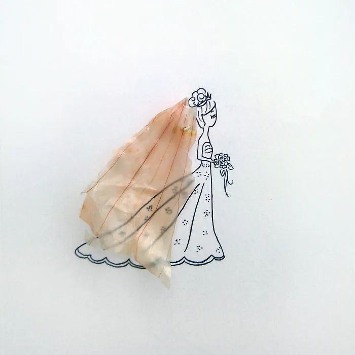 100 Days Of Tiny Things: I Find Small Objects Around Me And Turn Them Into Art