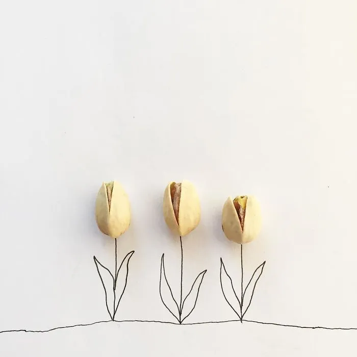 100 Days Of Tiny Things: I Find Small Objects Around Me And Turn Them Into Art