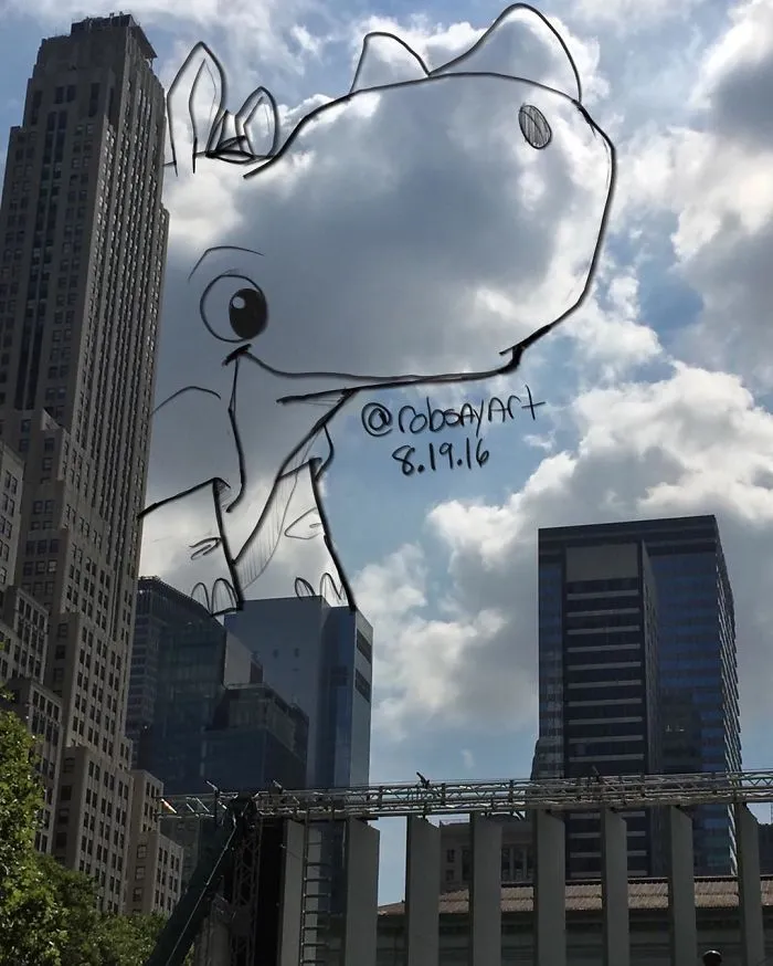 I Use Clouds To Perform Shape Studies As Daily Warmups For My Illustrations & Character Designs
