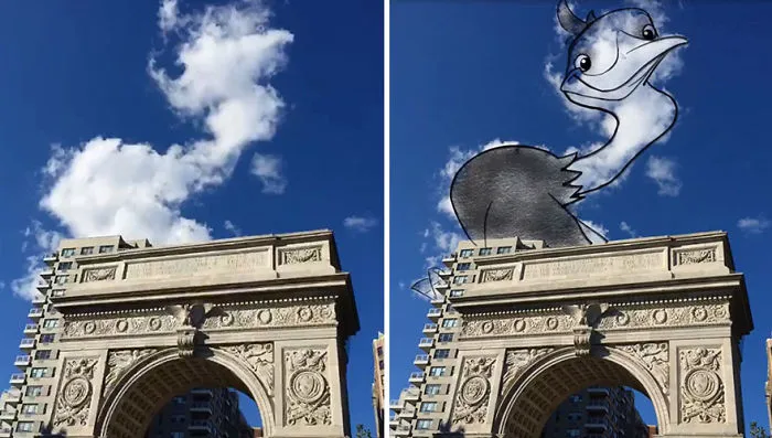 I Use Clouds To Perform Shape Studies As Daily Warmups For My Illustrations & Character Designs