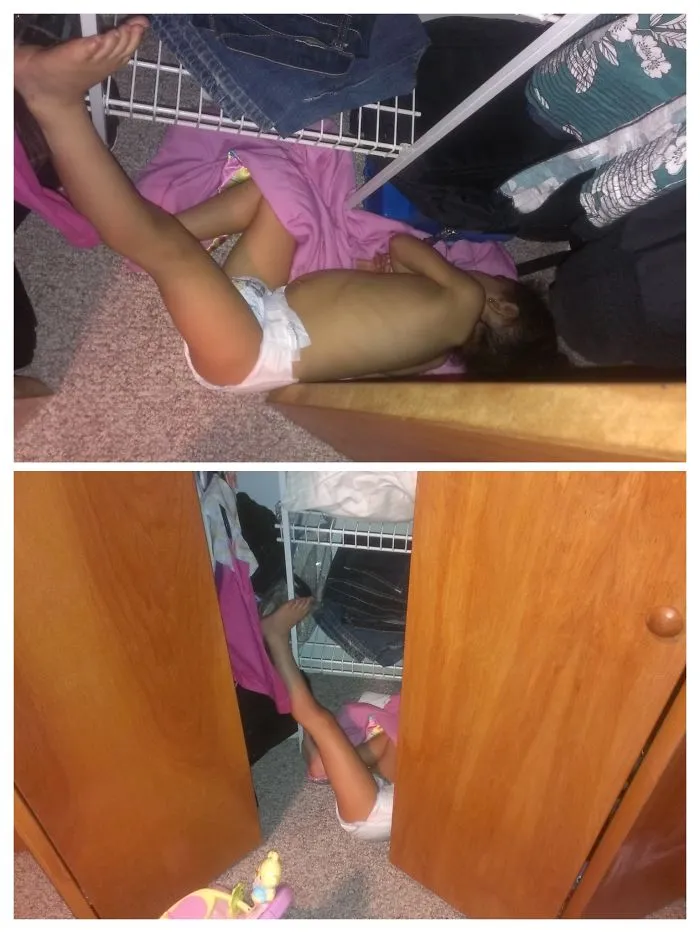 Napping In The Closet