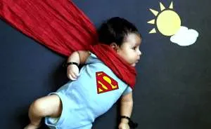I Photograph My Baby As Imaginary Characters