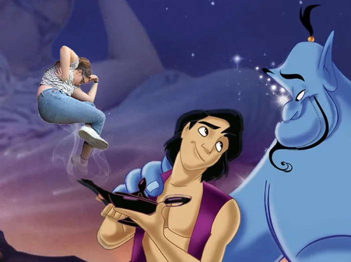 A New Girlfriend For Genie.