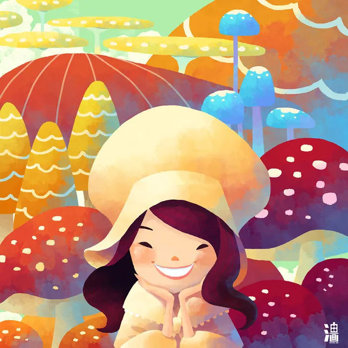 Magical Illustrations By Taiwanese Artist Will Make You Feel Warm Inside