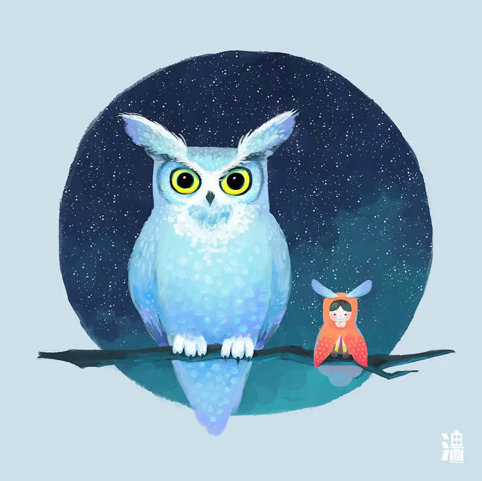 Magical Illustrations By Taiwanese Artist Will Make You Feel Warm Inside
