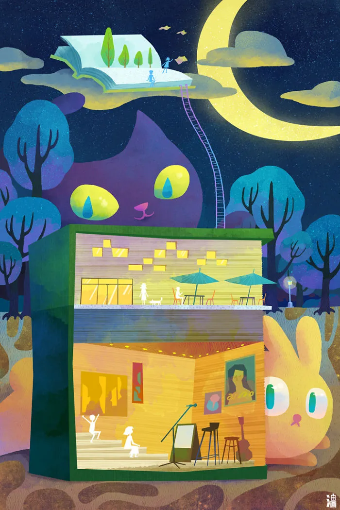 Magical Illustrations By Taiwanese Artist Will Make You Feel Warm Inside