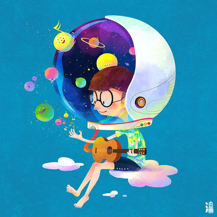 Magical Illustrations By Taiwanese Artist Will Make You Feel Warm Inside