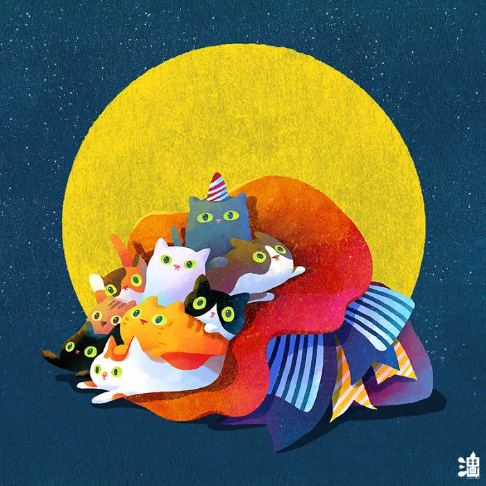 Magical Illustrations By Taiwanese Artist Will Make You Feel Warm Inside