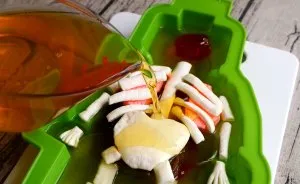 Legoman Jelly With Internal Organs!!!