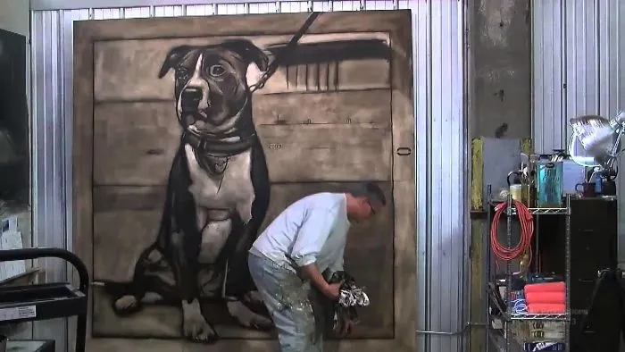 One Man Paints 5500 Portraits Of Shelter Dogs, Using Art For Social Change.