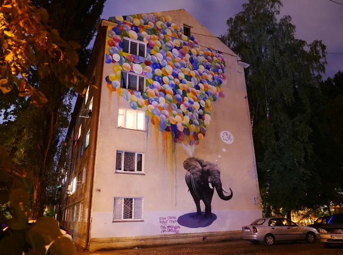 I Spent 5 Days Wandering Around Kiev To Capture Its Spirit Through Street Art