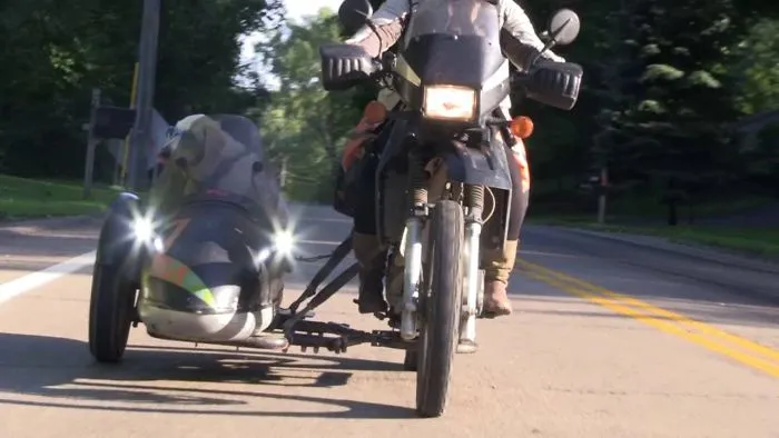 Adventurous Dog Travels North America - On A Motorcycle!