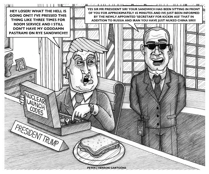 This Cartoon Perfectly Sums Up What Day One Of A Donald Trump Presidency Would Look Like