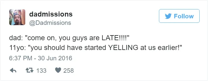 It's Your Fault