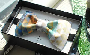 Handmade Wedding Bow Tie With Unique Pattern