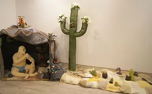 Two Artists Crowd-Sourced A Handmade, Life-Sized Mythological Ecosystem