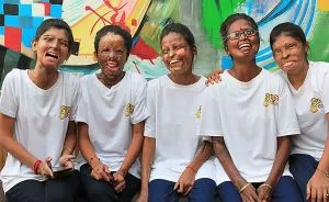 Women Have Opened A Cafe In India For Fellow Victims Of Acid Attacks