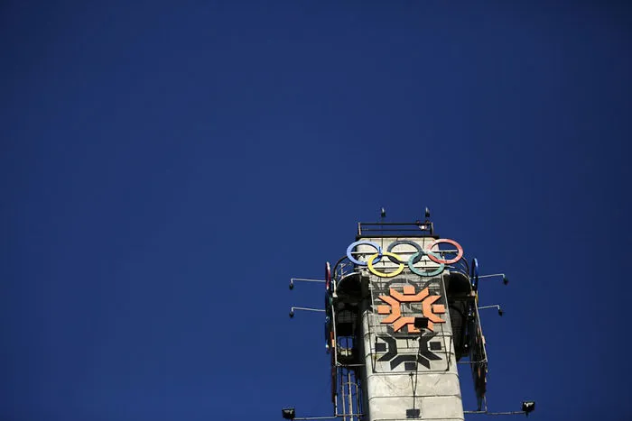 Olympic Rings, Sarajevo, 1984 Winter Olympics Venue